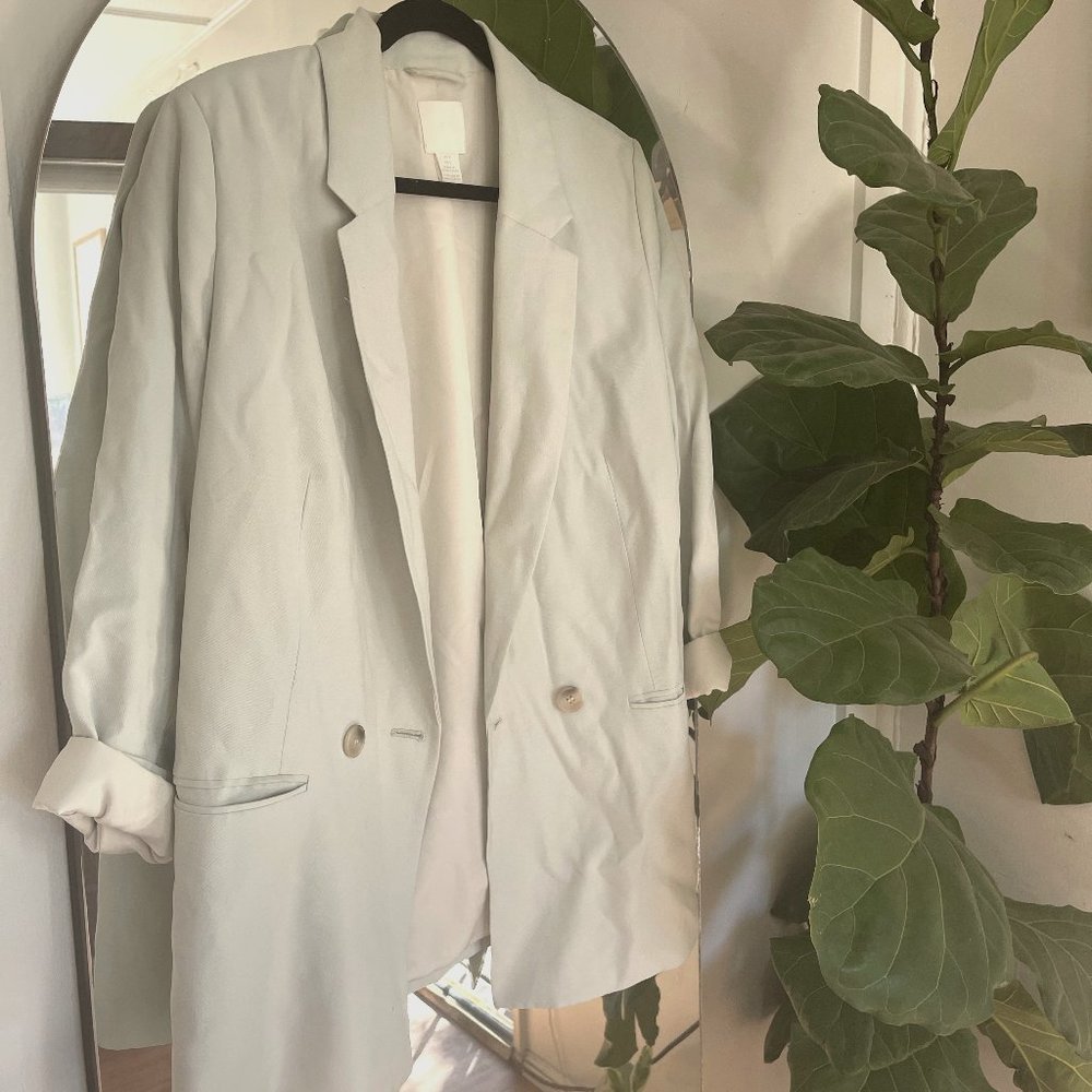 Pastel Green Blazer / H&M